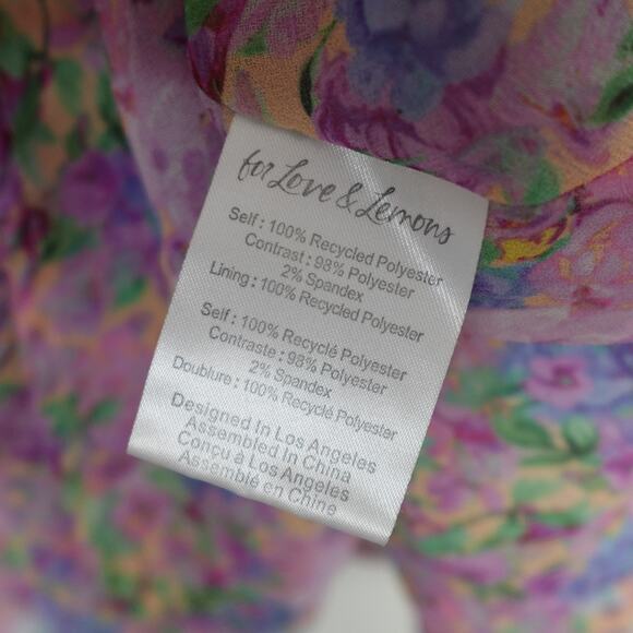 For Love & Lemons Brenna Mini Dress - Picture 9 of 15